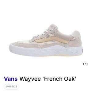 Vans Wayvee Sneakers in Cream and Tan